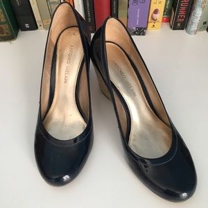 Antonio Melani blue wedges